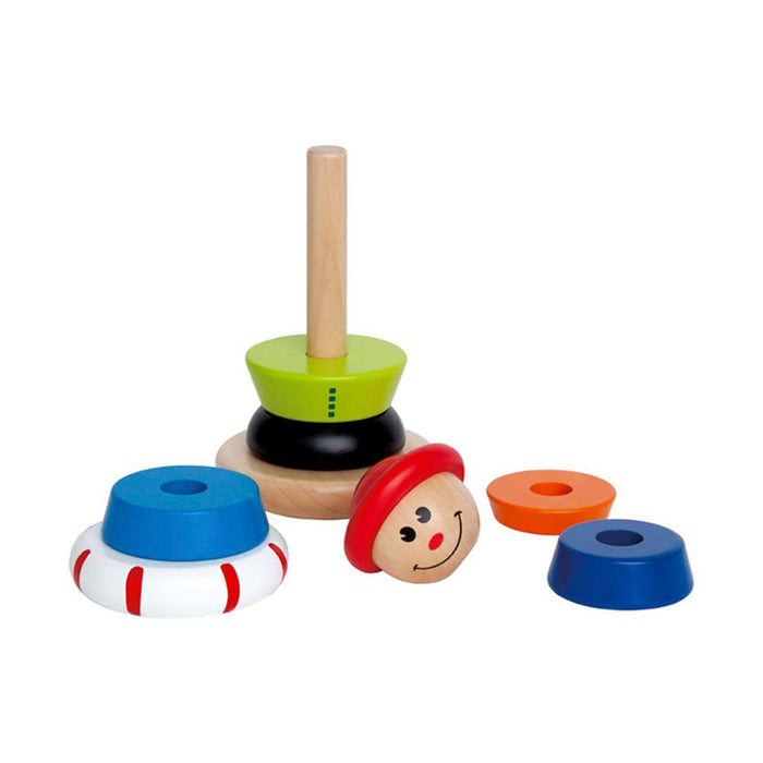Jack Apilable Hape Juguete de Madera de Encastre