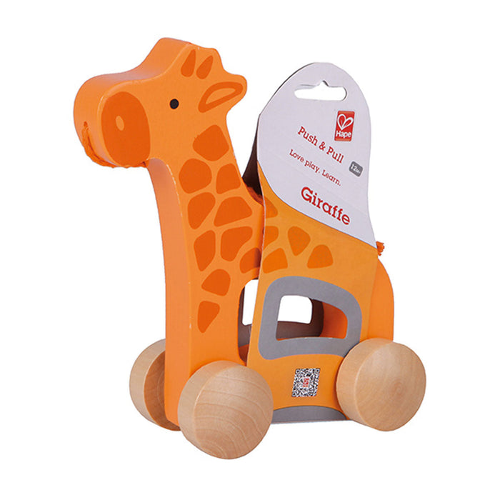 Jirafa de Arrastre Hape Juguete de Madera