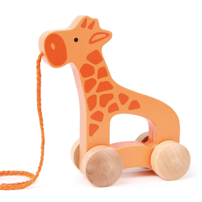 Jirafa de Arrastre Hape Juguete de Madera