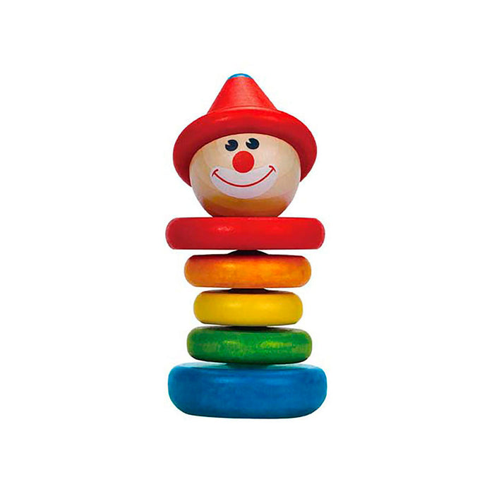 Sonajero de Payaso de Madera Hape