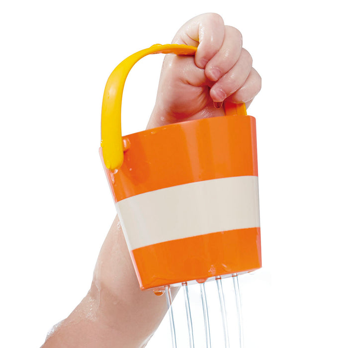 Juego de Baldes Alegres Hape Juguete para el Baño
