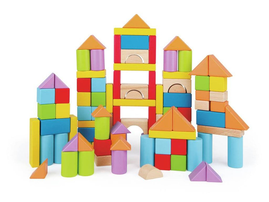 Puzzle 101 Bloques De Madera Hape