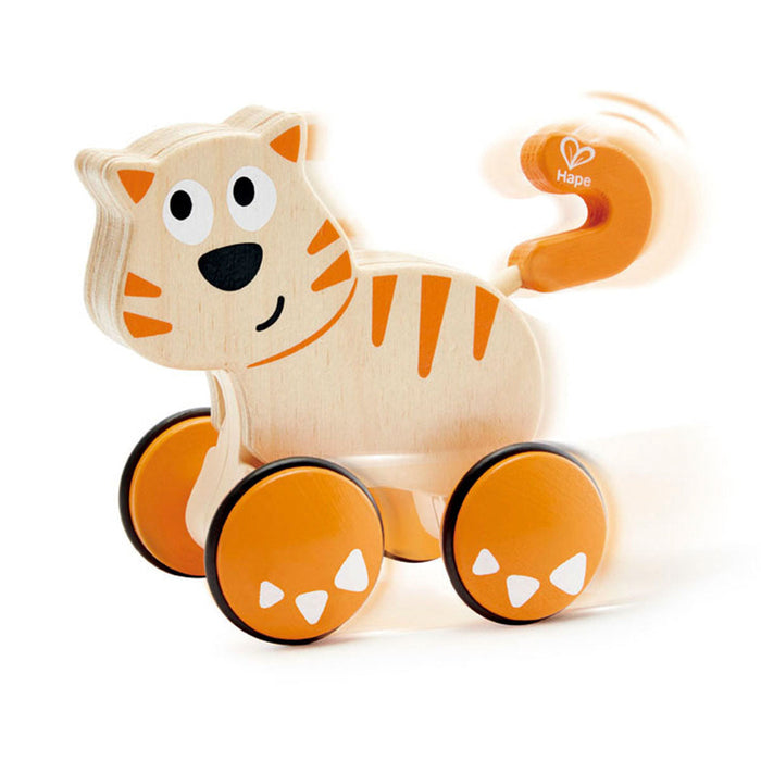 Dante Hape Juguete de Empuje Gato