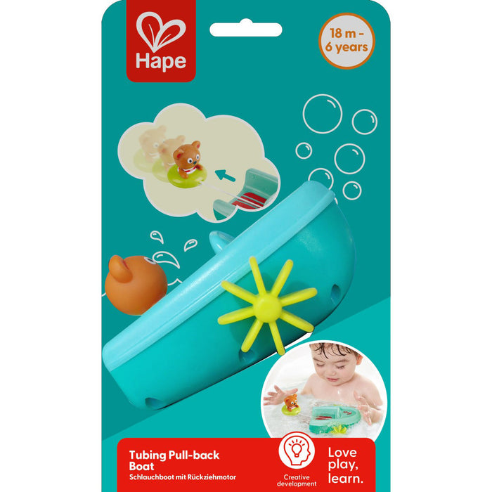Pull-Back Boat Bear Hape