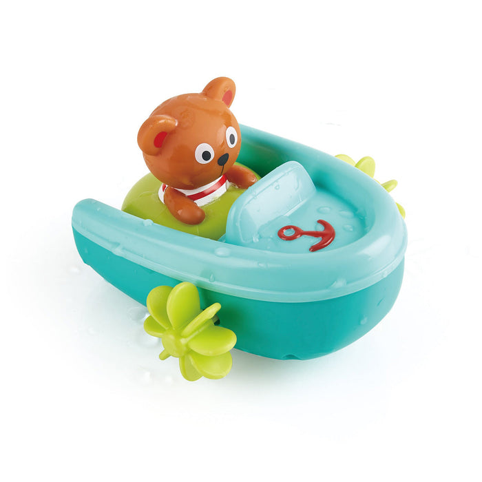 Pull-Back Boat Bear Hape