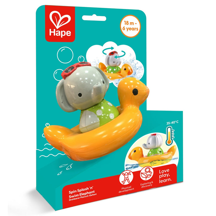 Hape Bouncy Elephant Toy with Sound