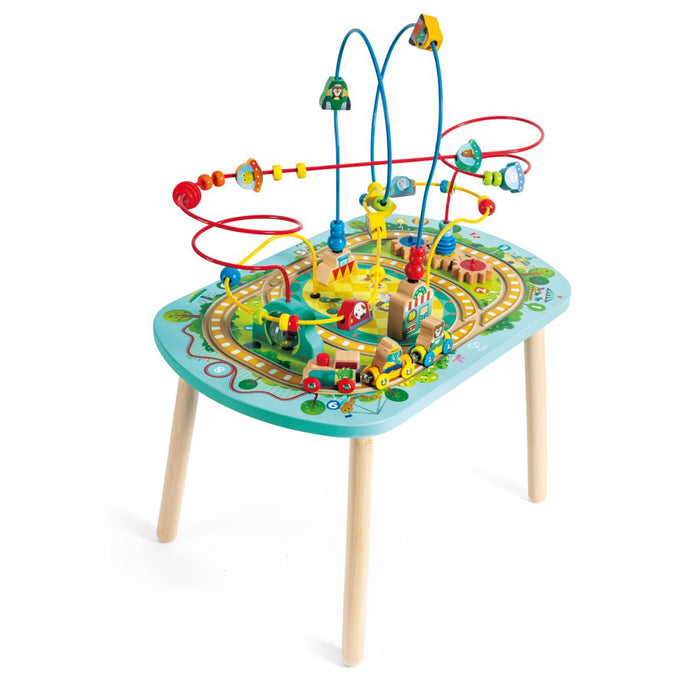 Mesa de Tren y Laberinto Hape